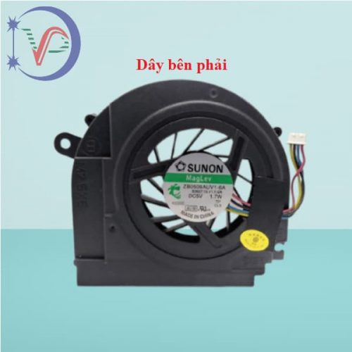 Quạt tản nhiệt cpu laptop Dell Studio 1555 1557 1558 (dây phải)