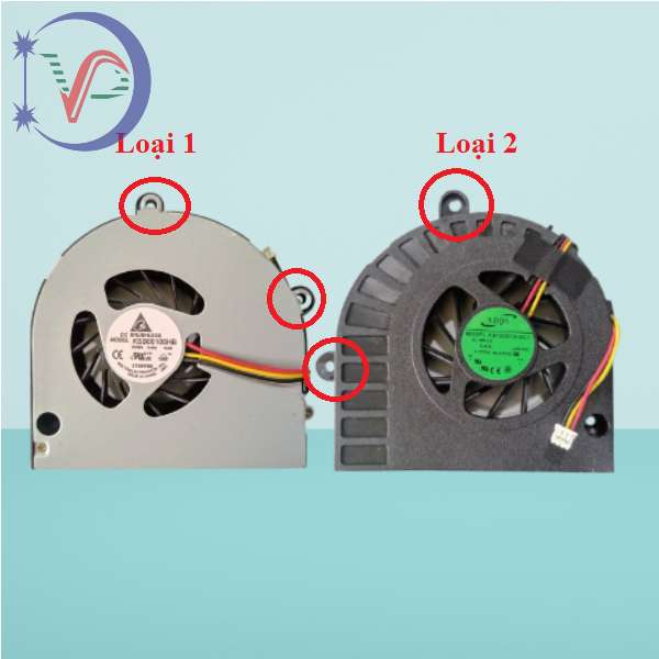 Quạt tản nhiệt cpu laptop Acer 5740 5741 5742 5551 5552 5251 5252