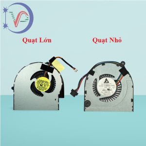 Quạt tản nhiệt cpu laptop Dell Vostro 131 V131 Inspiron 13Z N311 N311Z M301Z (Quạt lớn - nhỏ)