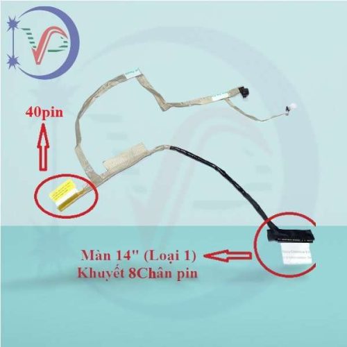 Cáp màn hình laptop Acer V5-431 V5-471 V5-531 V5-571