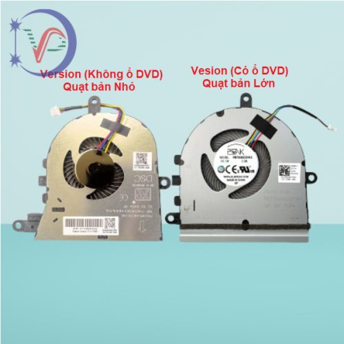 Quạt tản nhiệt cpu laptop Dell Inspiron 5570 3590 3593 5593 3583 3584 3593