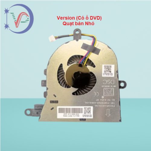 Quạt tản nhiệt cpu laptop Dell Inspiron 5570 3590 3593 5593 3583 3584 3593