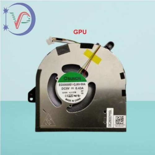 Quạt tản nhiệt cpu laptop Dell Xps 15 9520 Precision 5570