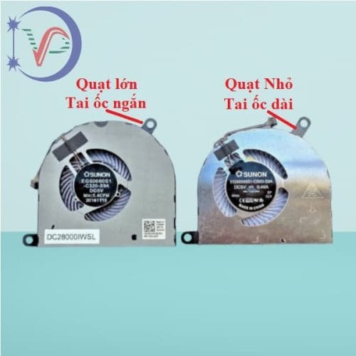 Quạt tản nhiệt cpu laptop Dell Latitude 5480 5490 E5480 E5490