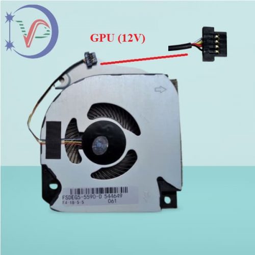 quạt tản nhiệt cpu laptop Dell Inpiron G5 5590 7590 G5-5590 G7-7590 G7-7790 P82F G5-5590 (GPU) 12V