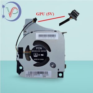 quạt tản nhiệt cpu laptop Dell Inpiron G5 5590 7590 G5-5590 G7-7590 G7-7790 P82FG5-5590 (GPU) 5V