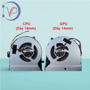 Quạt tản nhiệt cpu laptop Asus GL502 GL502VM FX60V ZX60V FX60VM S5VM