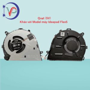 Quạt tản nhiệt cpu laptop Lenovo IdeaPad 5-14ITL05 82FE 5-14IIL05 5-14ARE05 5-14ALC05 (5V)