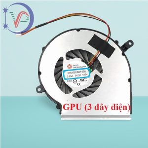 Quạt tản nhiệt cpu laptop Msi GE62 GE72 PE60 PE70 GL62 GL72 MS-16JB MS-16J9 N366 N402 N374 - Ảnh 3