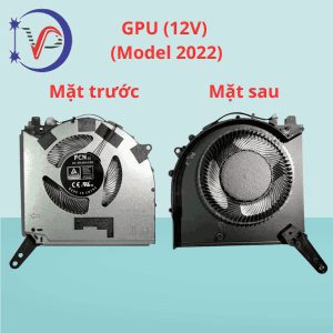 Quạt tản nhiệt cpu laptop Lenovo Legion 5-15IAH7 5-15ARH7 Y7000 R7000 Y7000P R7000P (12V) (2022) - Ảnh 2