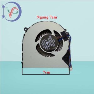 Quạt tản nhiệt cpu laptop Toshiba Satellite L50-A L50D-A L50T-A - Ảnh 5
