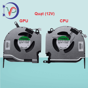Home Quạt tản nhiệt cpu laptop HP Omen 16-K 16-N TPN-Q280 TPN-Q28