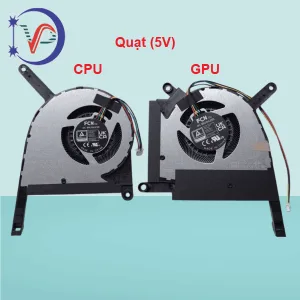 Quạt tản nhiệt cpu laptop Asus Tuf gaming FX507Z FX507R FA507Z FA507R FX707Z FA707 (5V)