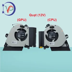 Quạt tản nhiệt cpu laptop Asus Rog Zephyrus GU502 GU502G GU502L GU502DU GX502 GX502G GX505