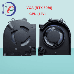 Quạt tản nhiệt cpu laptop Dell G15 5511 G15 5515 - Vga (RTX 3060) (12V)