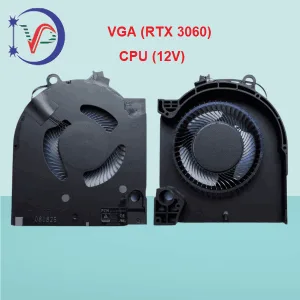 Quạt tản nhiệt cpu laptop Dell G15 5511 G15 5515 - Vga (RTX 3060) (12V)