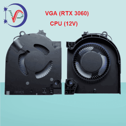 Quạt tản nhiệt cpu laptop Dell G15 5511 G15 5515 - Vga (RTX 3060) (12V)